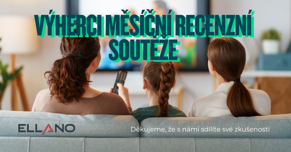 Výherci měsíční recenzní soutěže Ellano