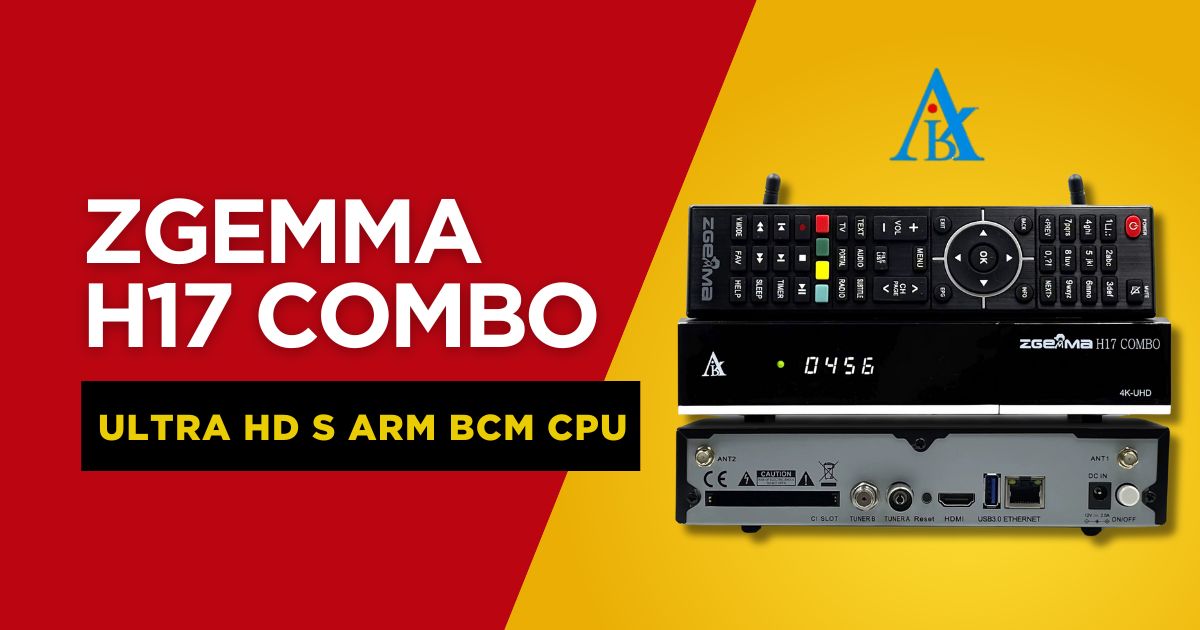 Recenzia Zgemma H17 COMBO: 4K combo prijímač s výbornou výbavou