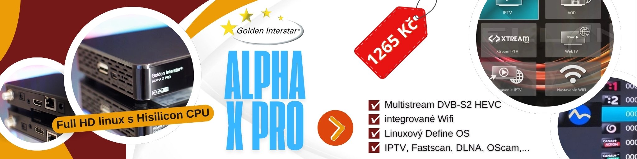 Golden Interstar Alpha X PRO