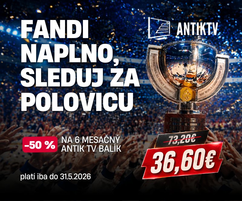 AntikTV 50% zľava
