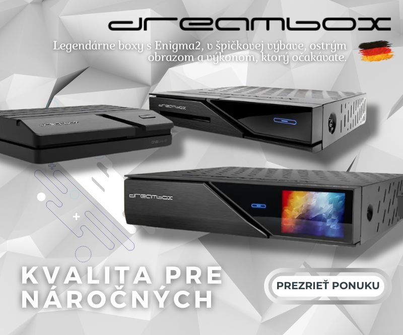 Dreambox satelitné prijímače