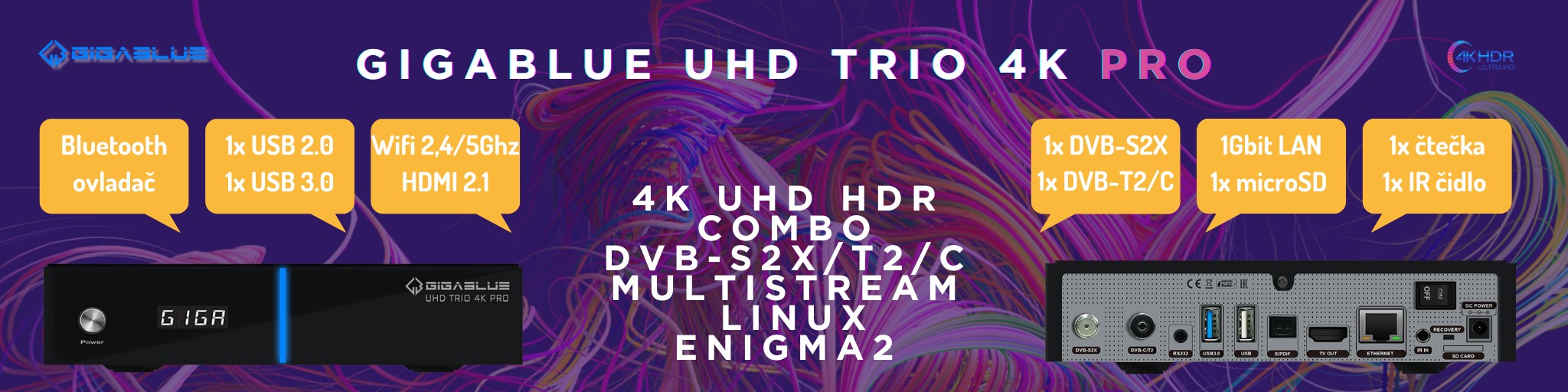 Gigablue UHD Trio 4K PRO