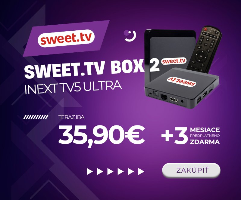 Sweet.TV box za neuveriteľnú cenu