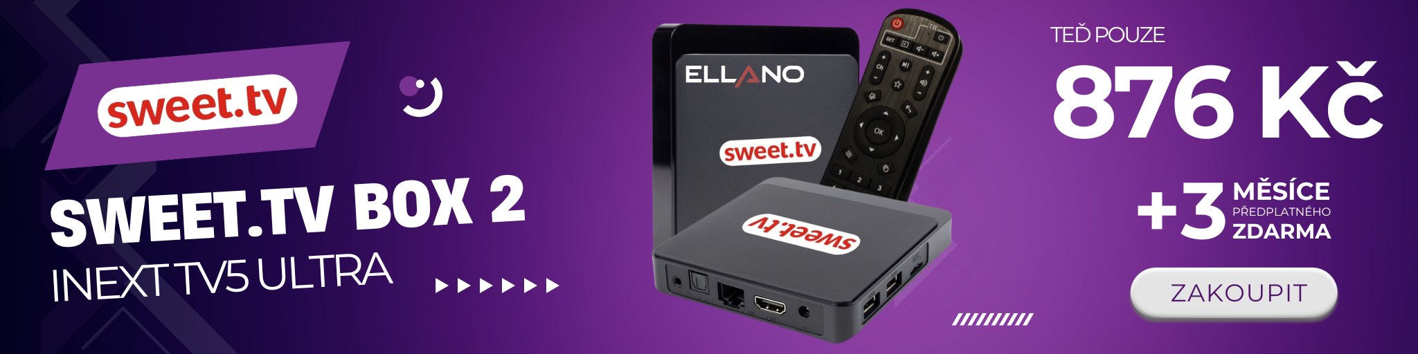 Sweet.TV box za neuvěřitelnou cenu