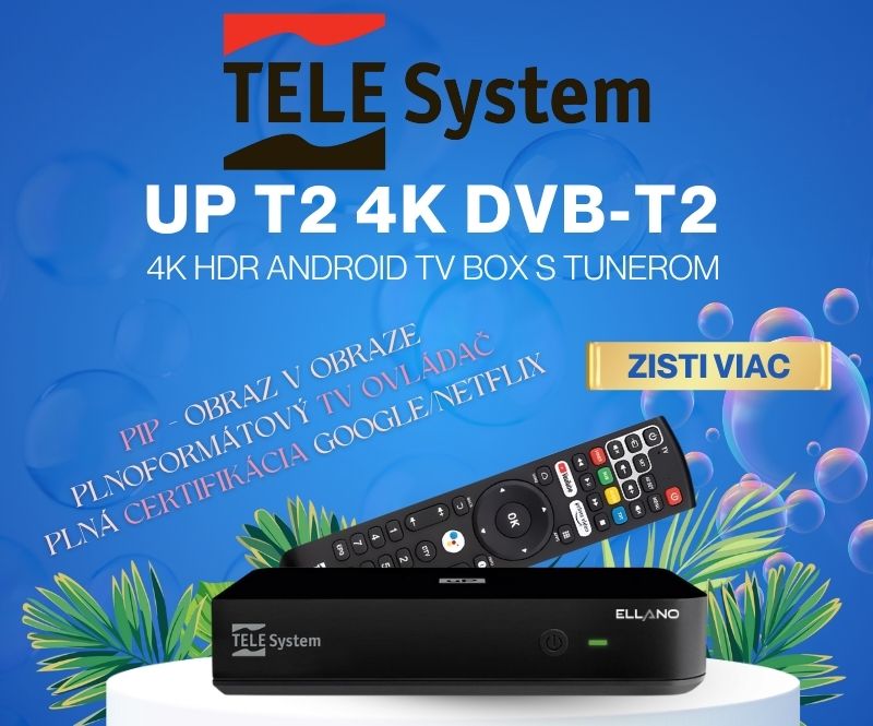 TELESYSTEM UP T2 4K DVB-T2