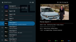 GigaBlue UHD X2 Pro 4K iptv aplikácia zoznam staníc 