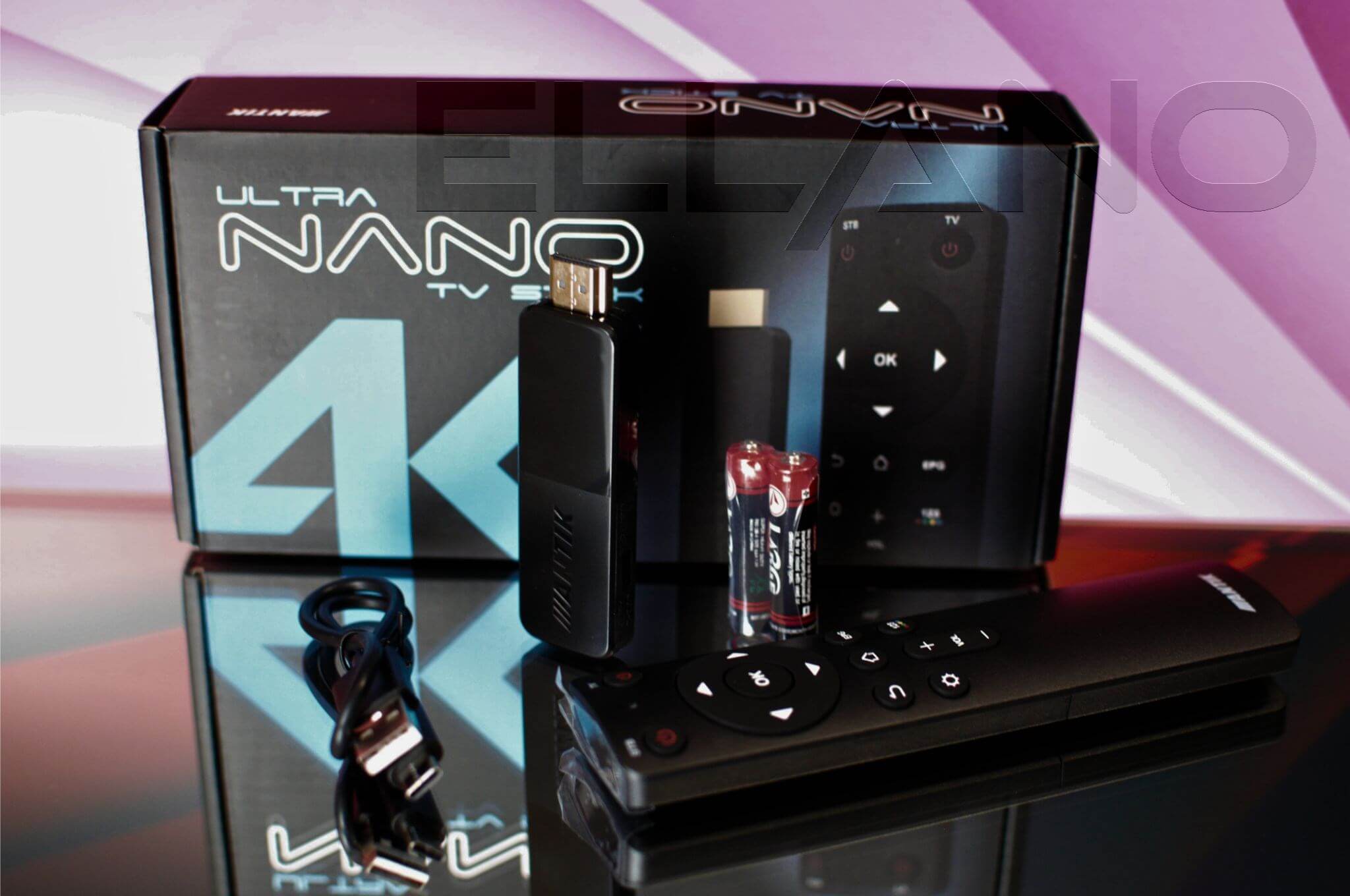 Antik Ultra Nano TV Stick 4K obsah balení