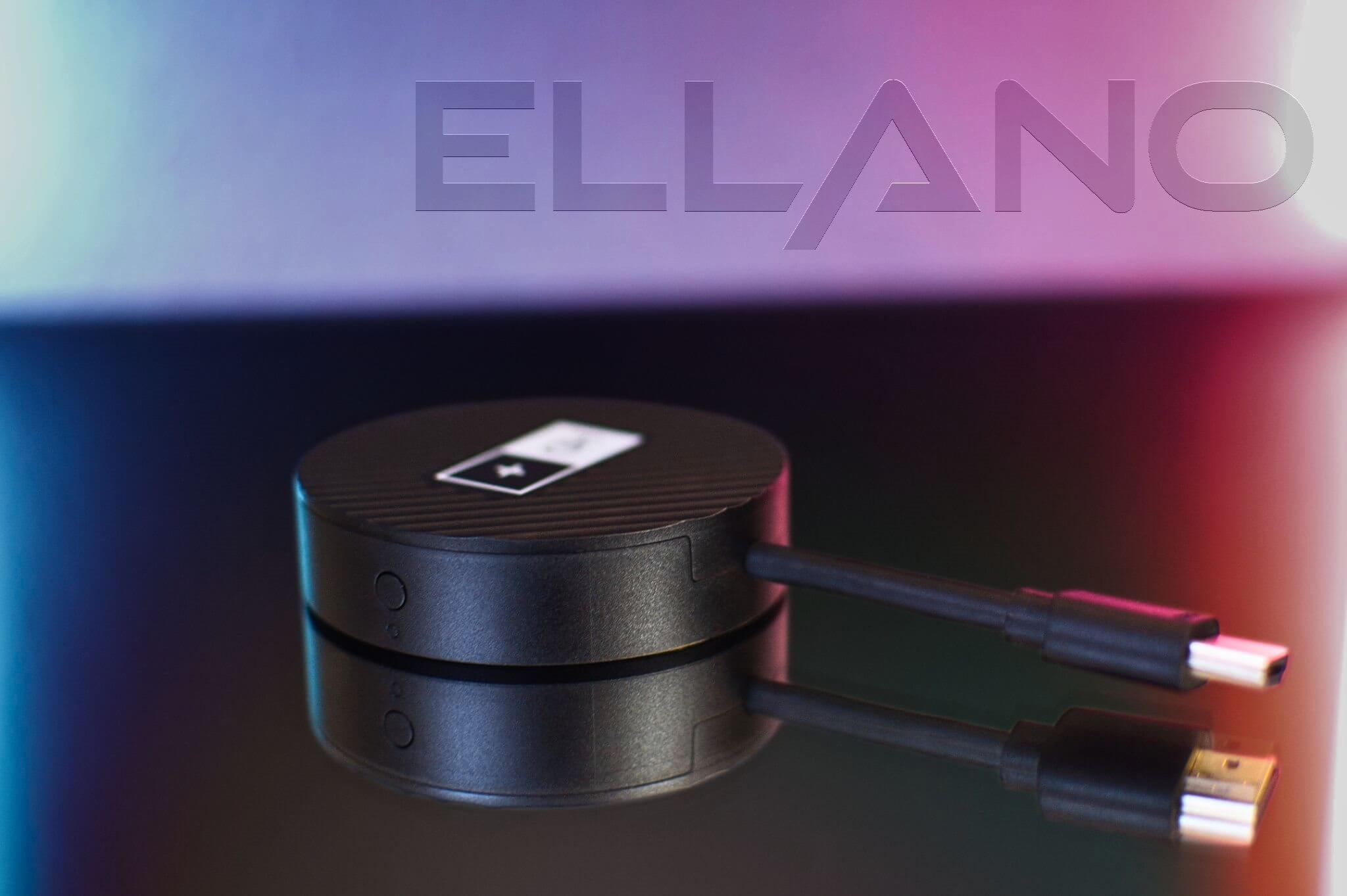 HD+ IP TV Stick 4K přední boční pohled