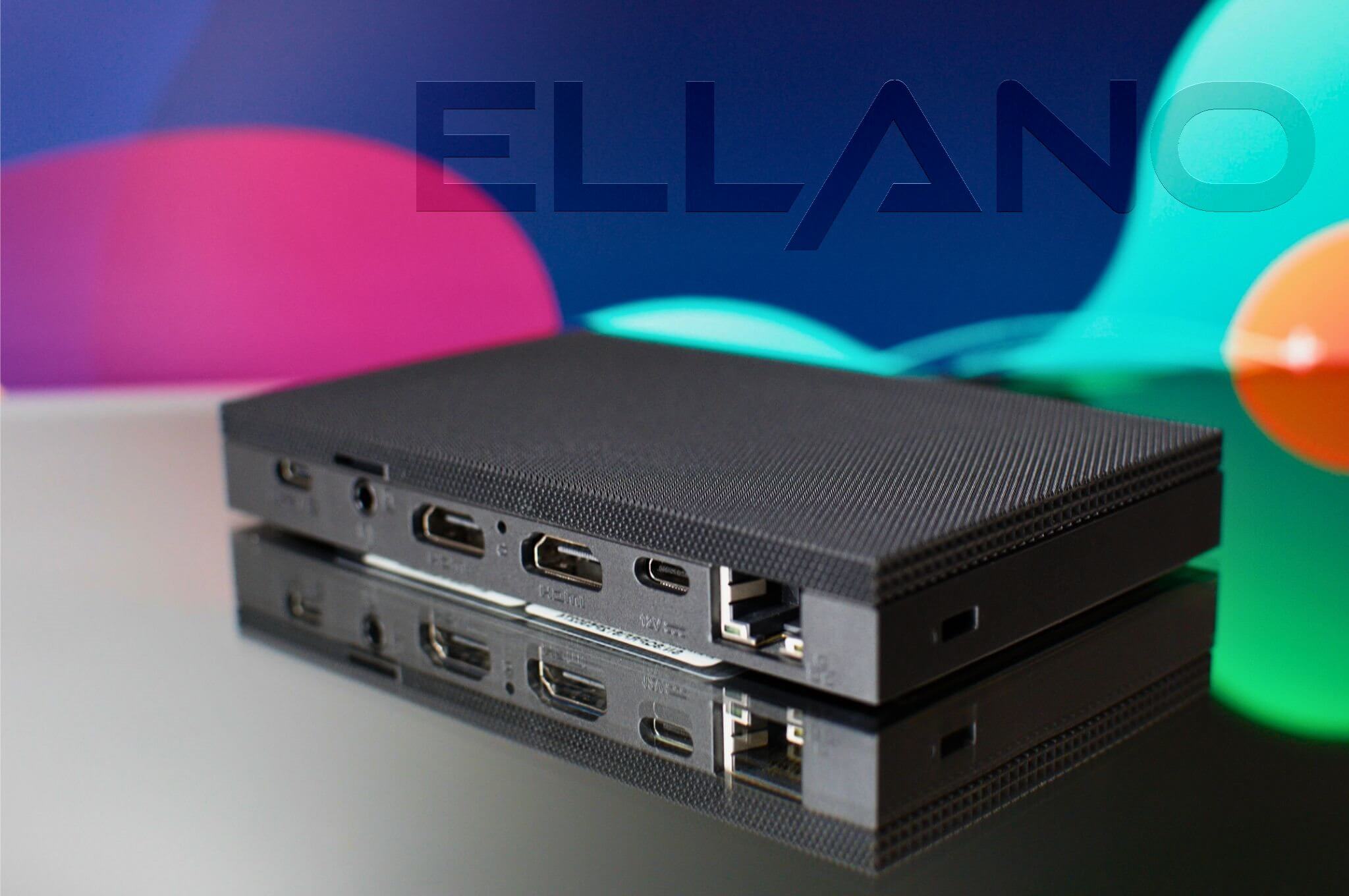 Orbsmart AW-15L mini PC Intel N100, 16GB RAM, 512GB SSD, Windows 11 Pro boční pravý pohled