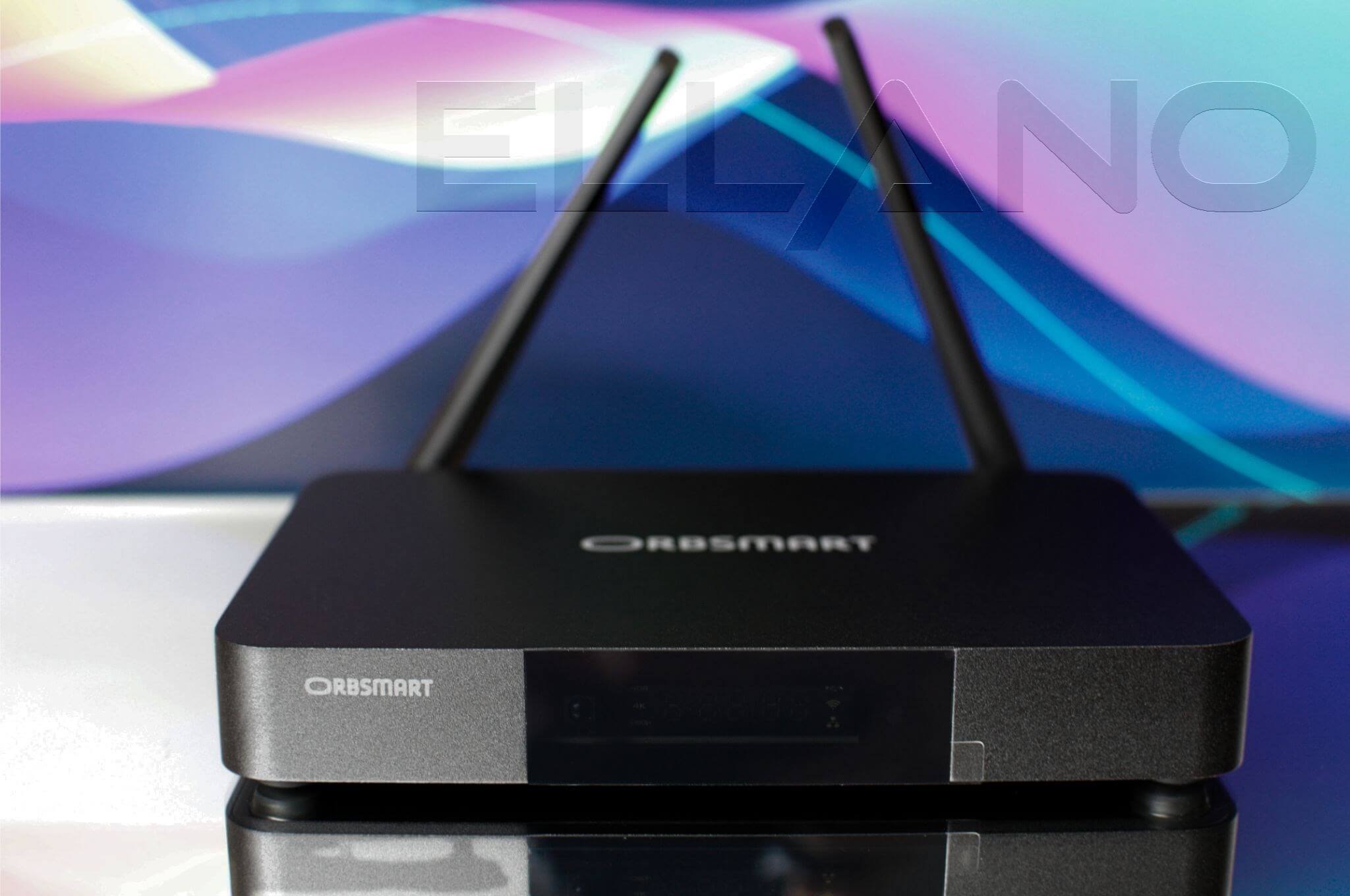 Orbsmart R82 4K HDR Dolby Vision multimediálne centrum predný panel