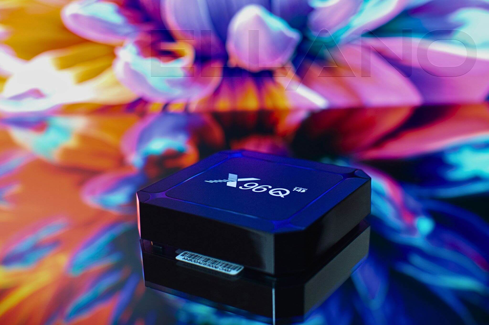 X96Q Android 14 4K přední pohled