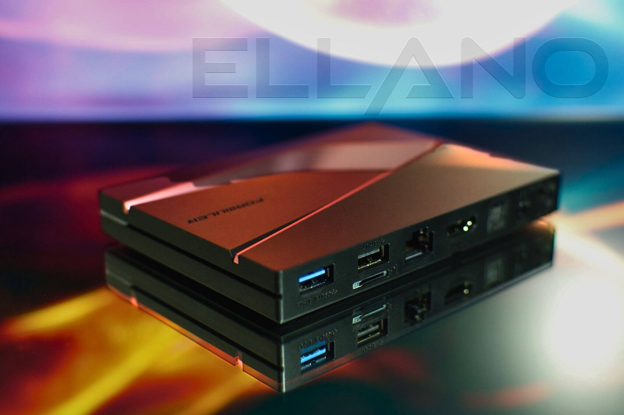 Pohľad na konektory Formuler Z12 Ultra 4K Android 12 IPTV box 128GB Dolby Vision/Atmos z bočnej strany