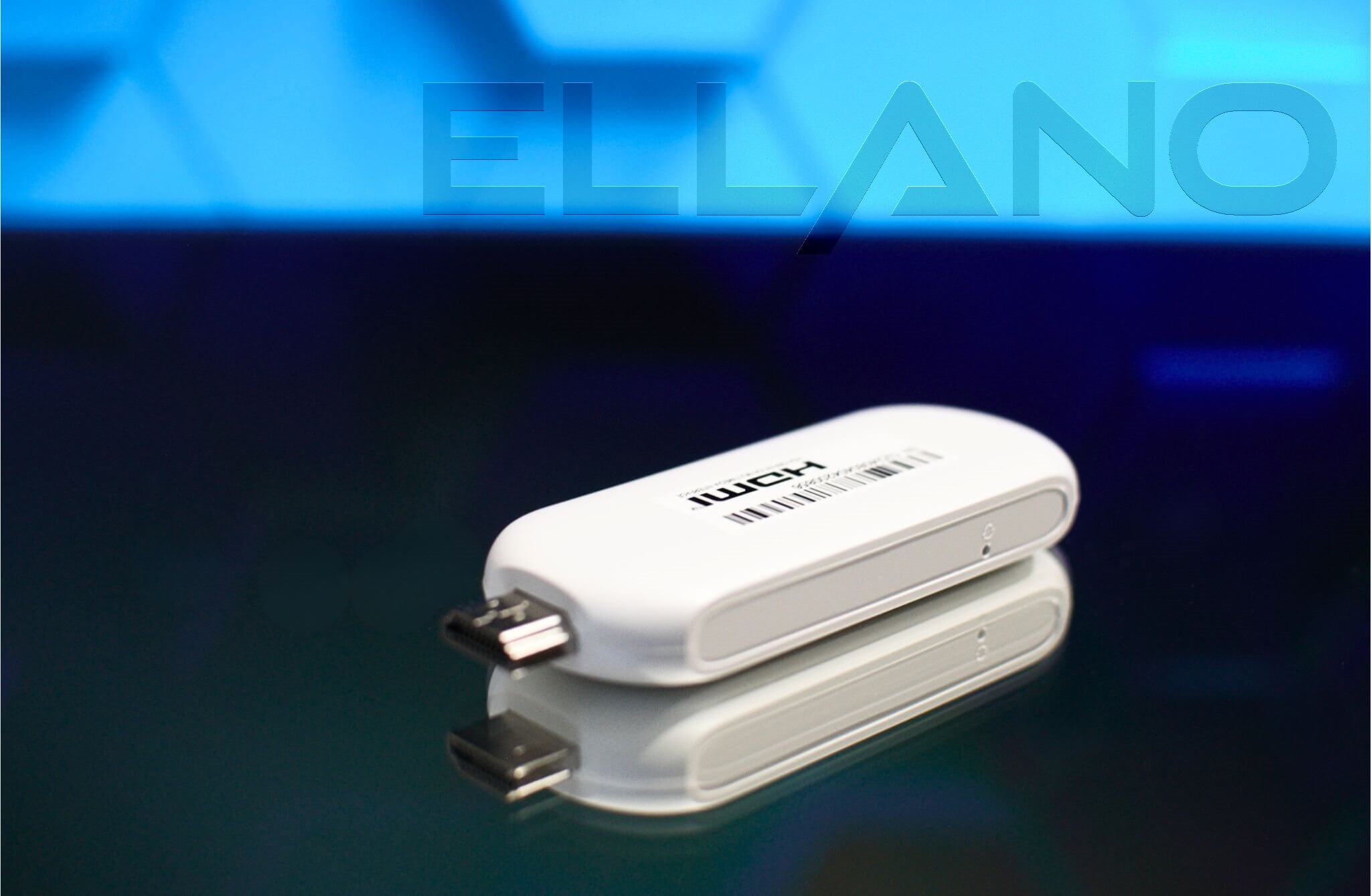Homatics Google TV Stick 4K predný bočný pohľad