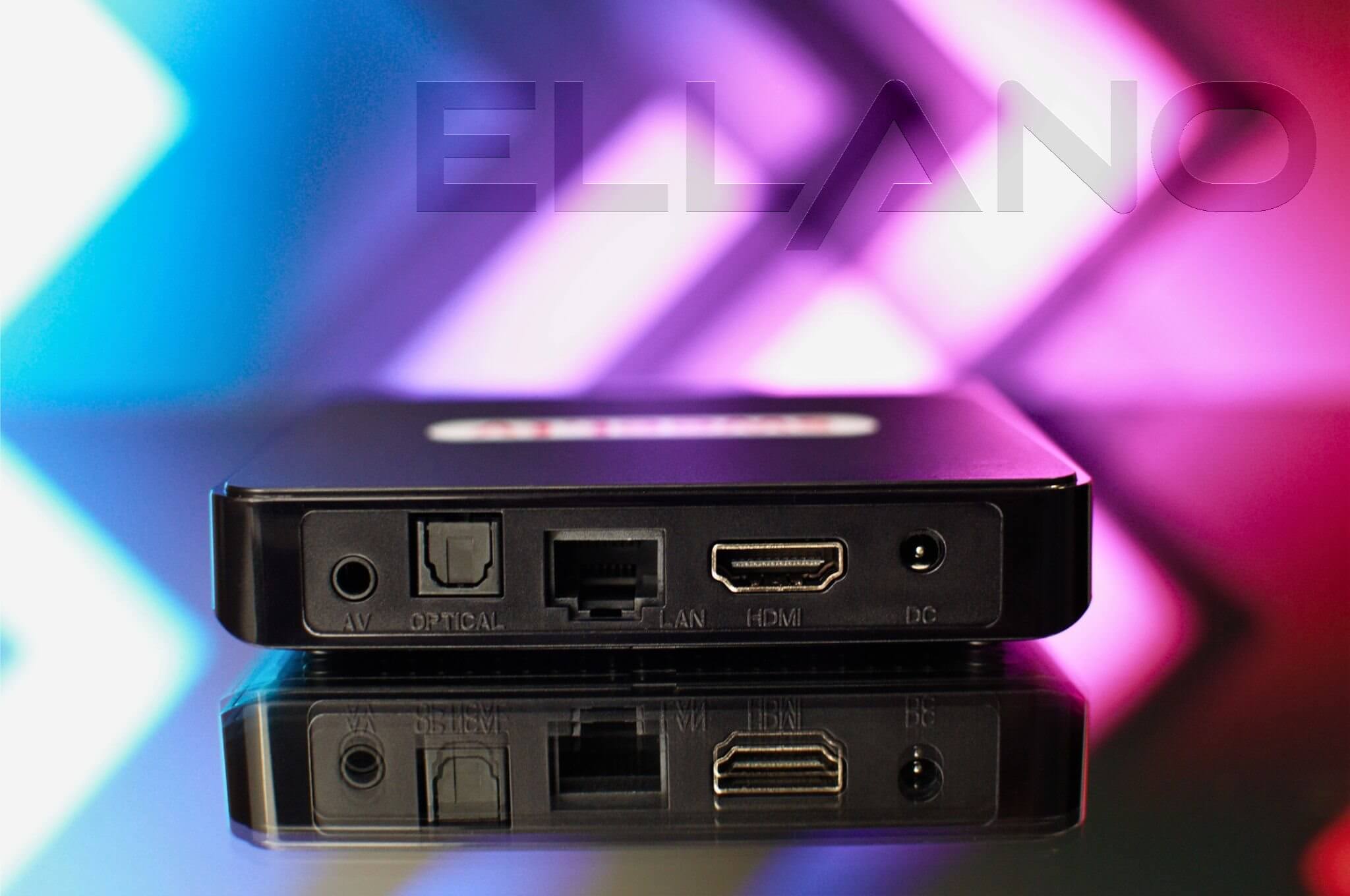 Sweet.TV box INEXT TV5 Ultra zadní panel