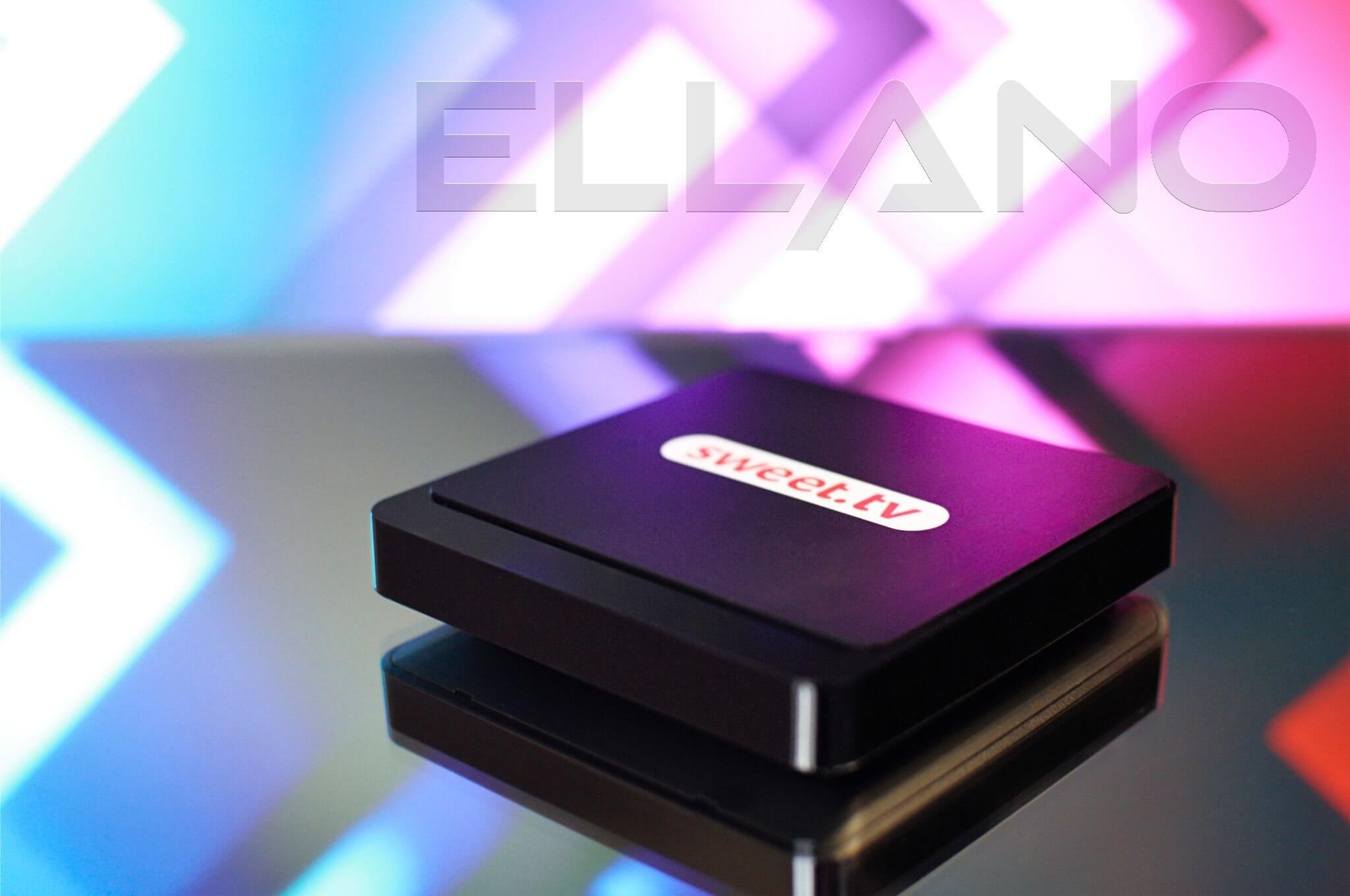 Sweet.TV box INEXT TV5 Ultra přední pohled