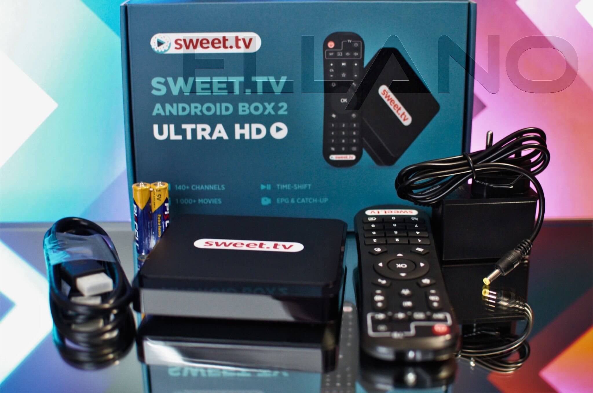 Sweet.TV box INEXT TV5 Ultra balení