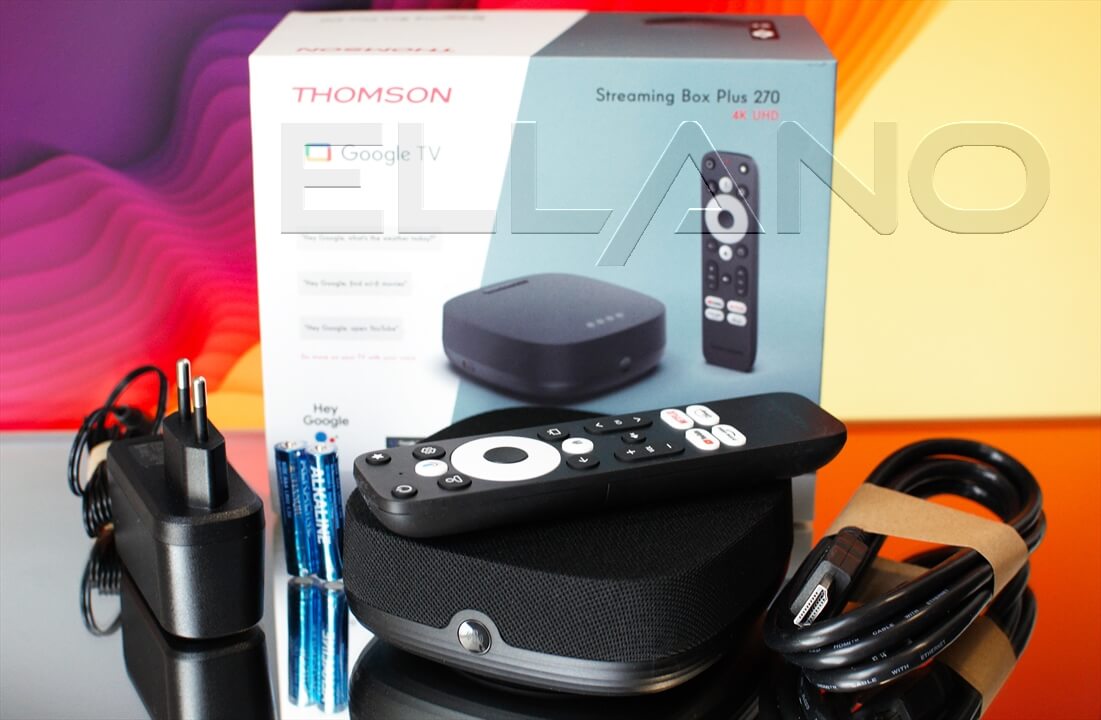 Thomson streaming box plus 270 balení