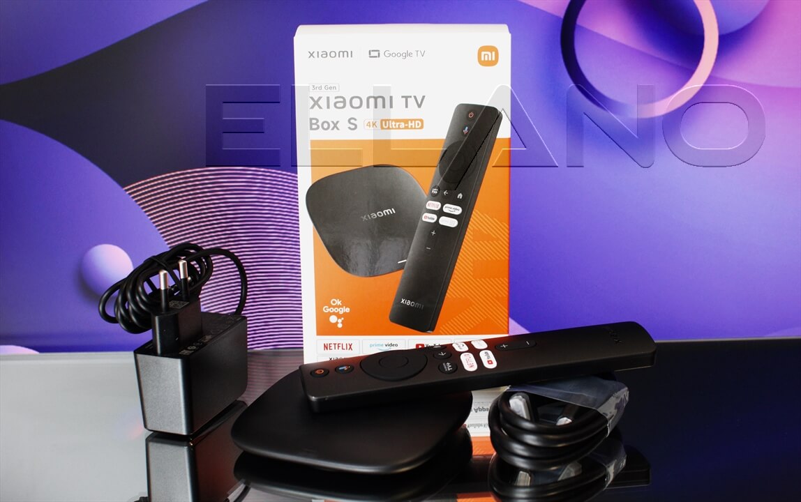 Google TV 14 box Xiaomi Mi TV Box S 3. gen. balenie