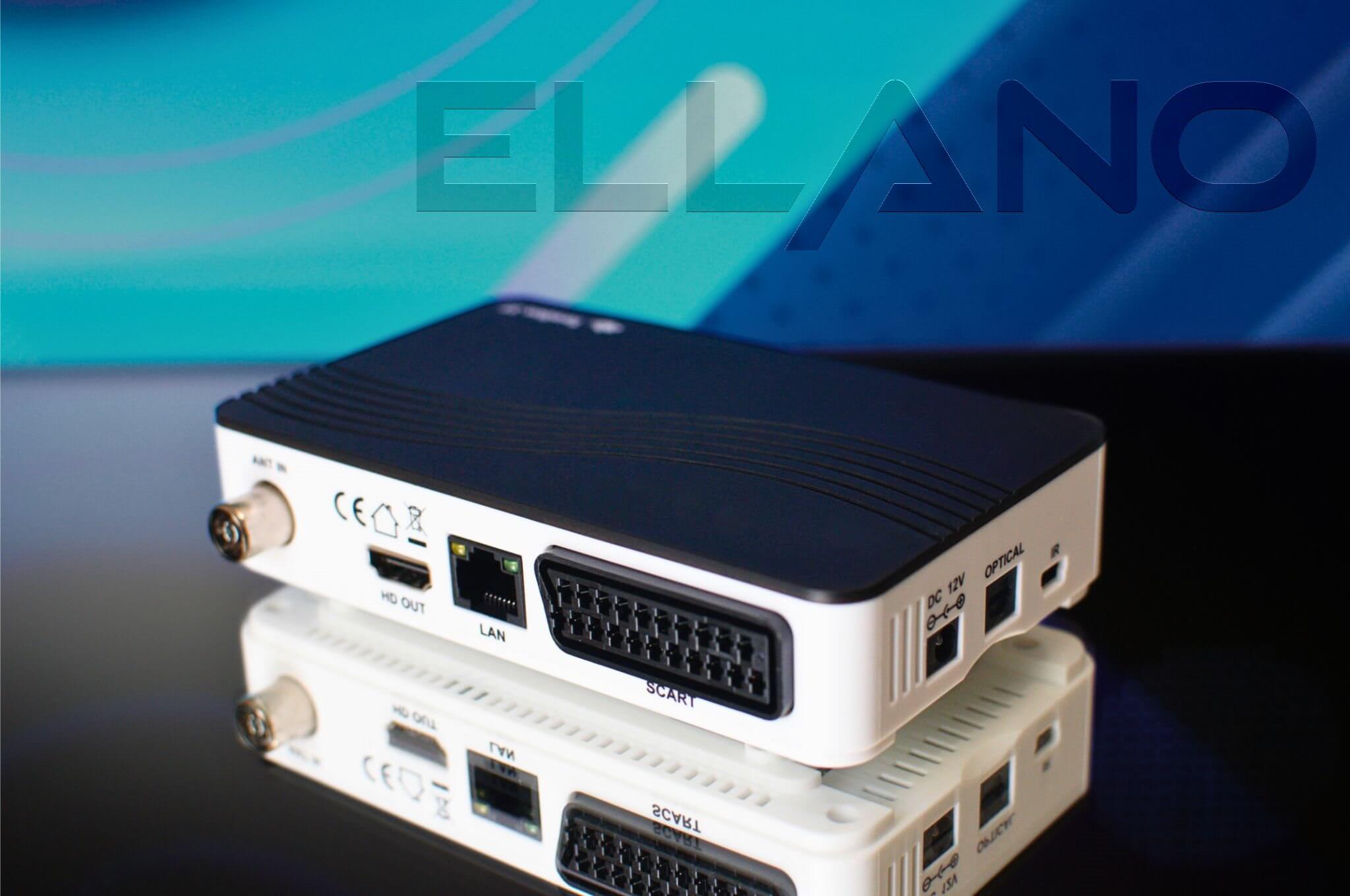 AB Terebox 3T DVB-T2/C set-top box konektory