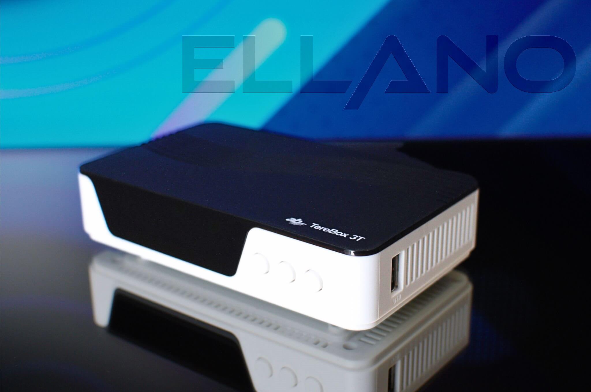 AB Terebox 3T DVB-T2/C set-top box pohled z vrchu