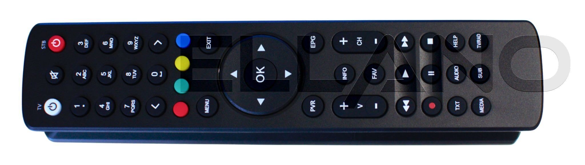 AB Terebox 3T DVB-T2/C set-top box ab all dálkový ovladač