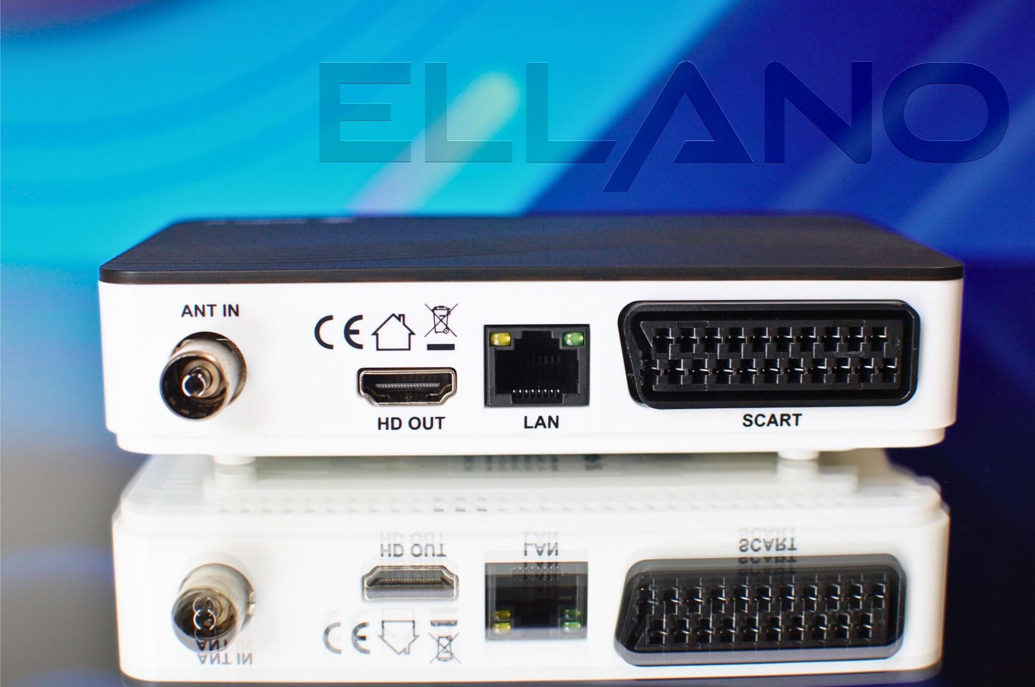 AB Terebox 3T DVB-T2/C set-top box zadní panel