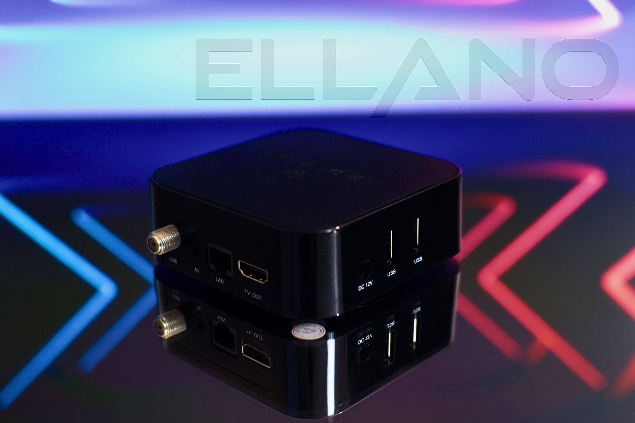 GigaBlue UHD X1 PRO 4K pohled na konektory