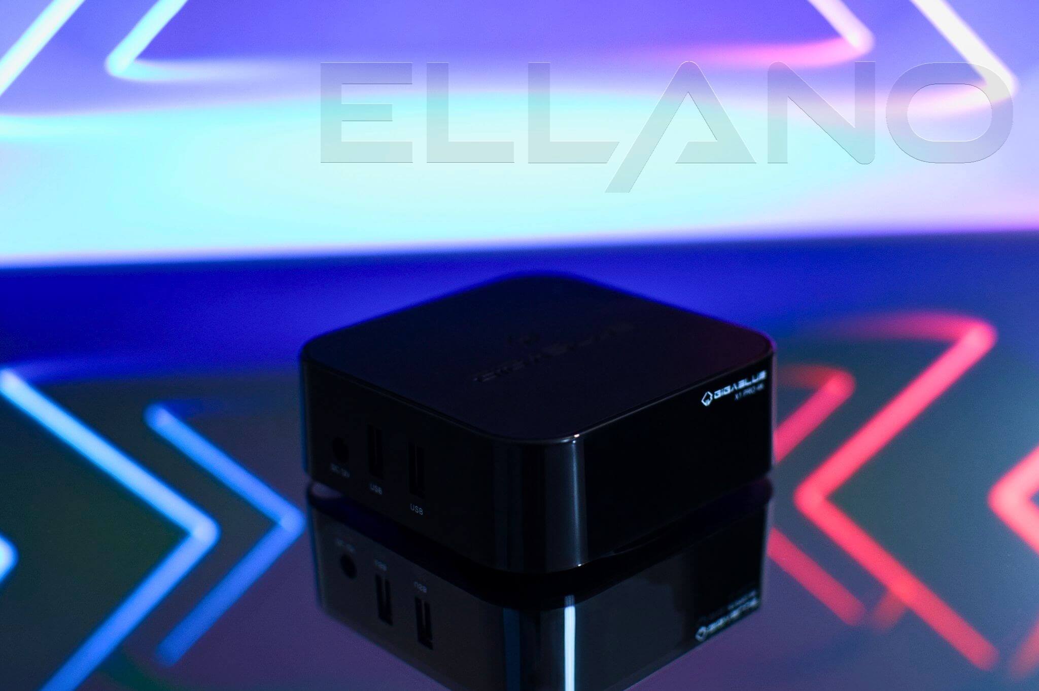 GigaBlue UHD X1 PRO 4K boční pohled