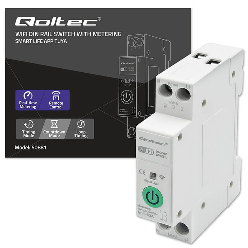 Wi-Fi připojení v seznamu elektromotorů qoltec s 63a tuya 50881_5510