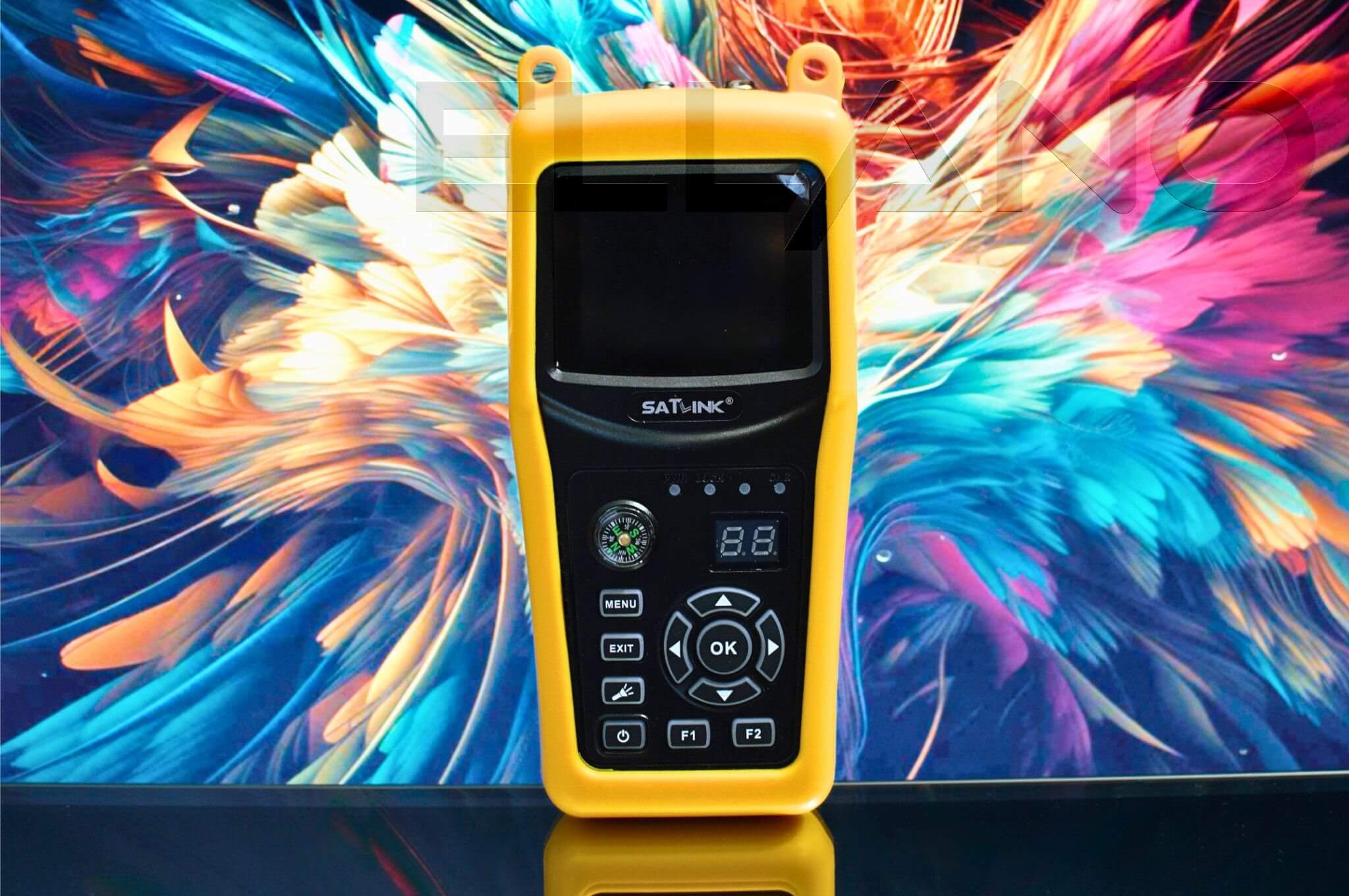 Satlink ST-5032 profi satelitní měřič DVB-S2/T2/C přední pohled