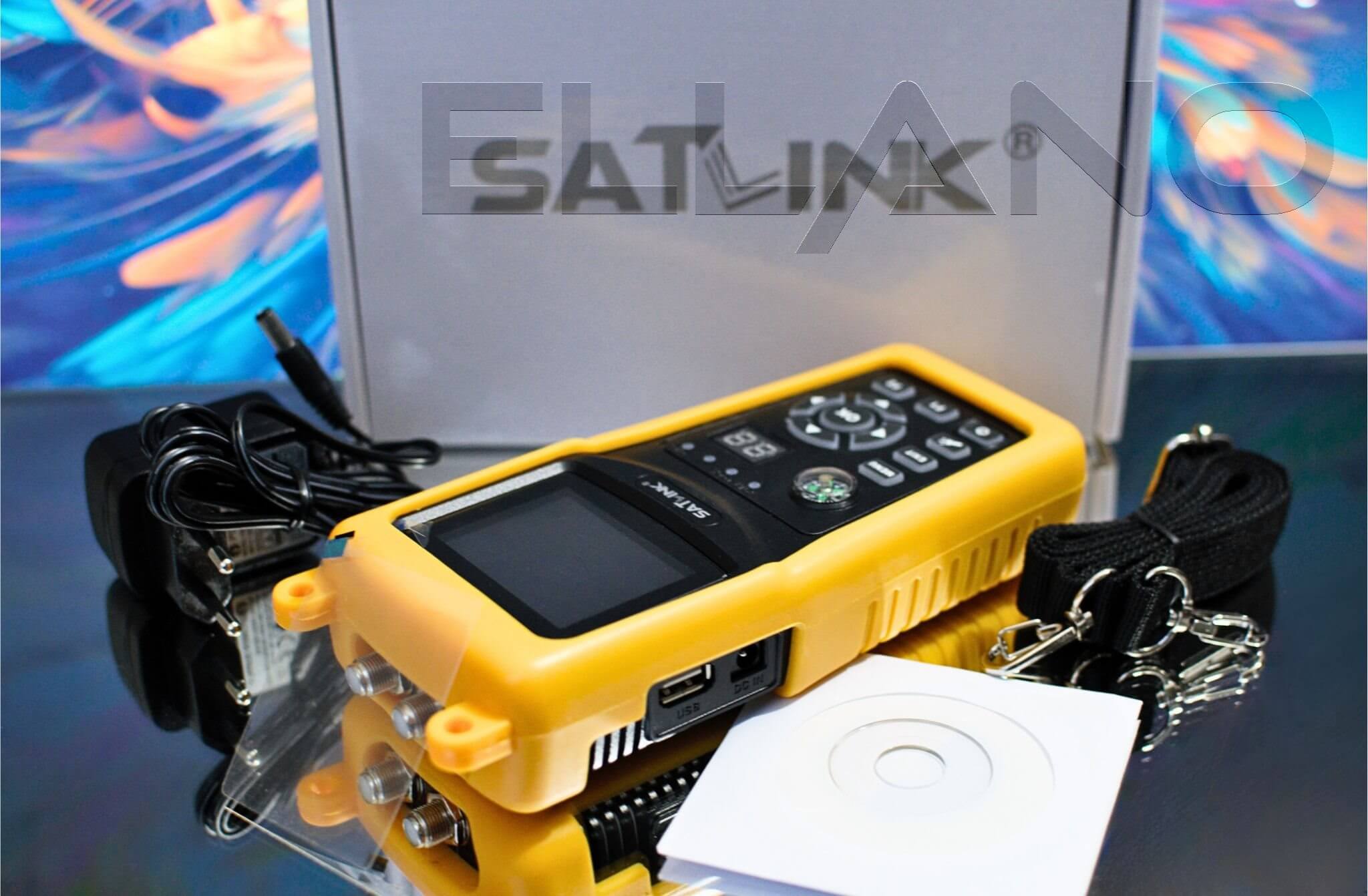 Satlink ST-5032 profi satelitný merač DVB-S2/T2/C balenie