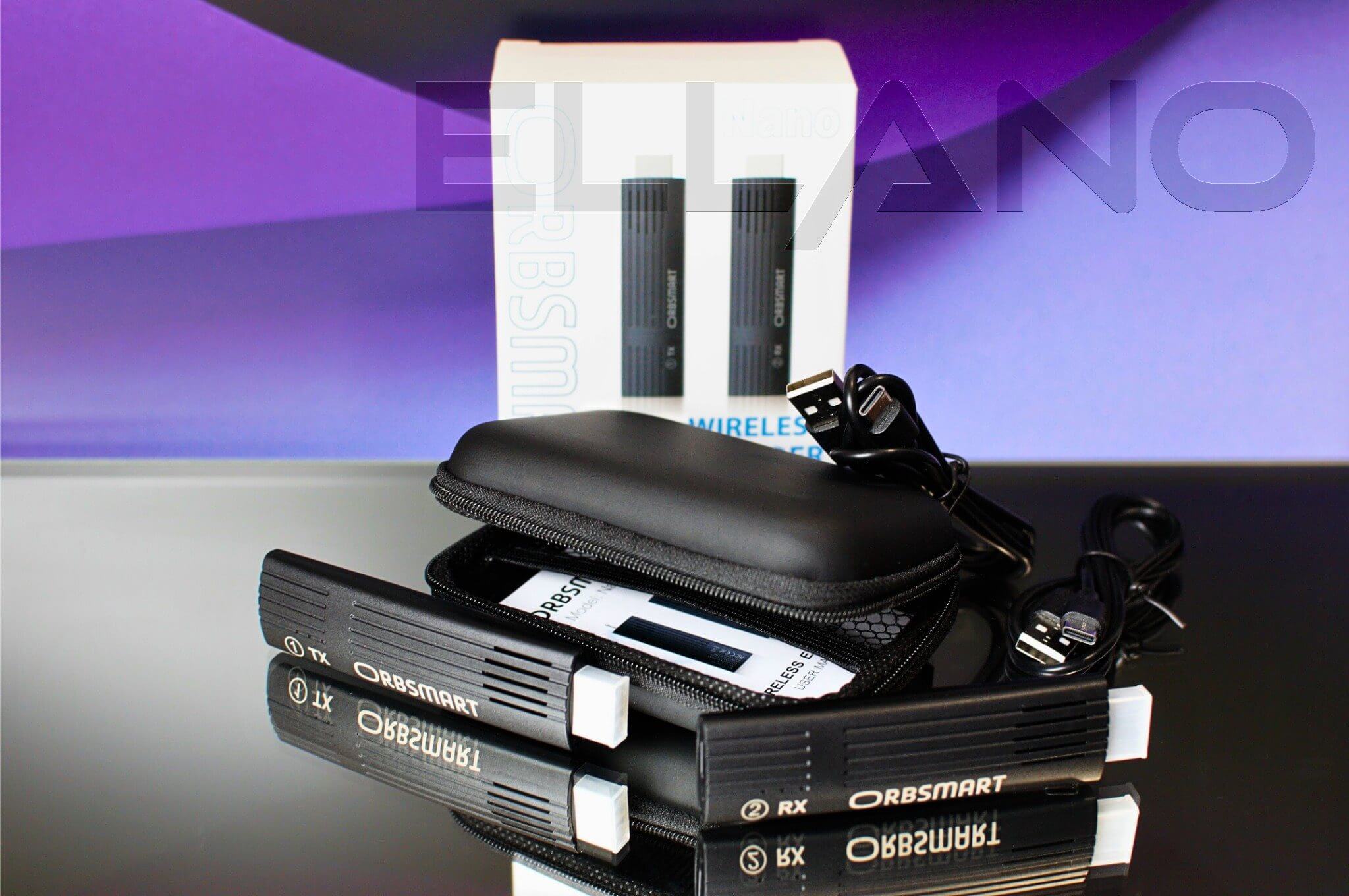 Orbsmart Nano HDMI extender obsah balenia