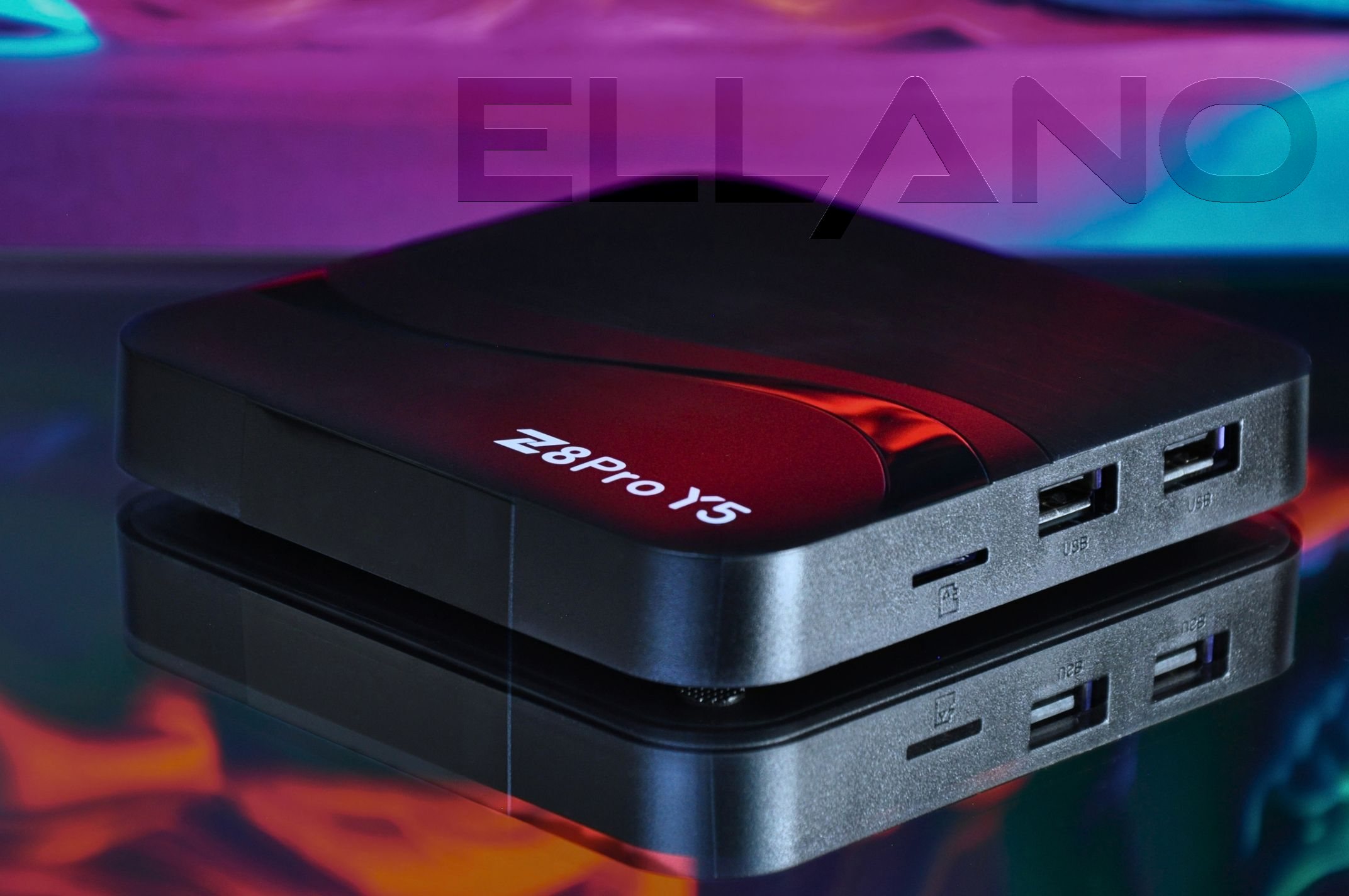 Z8 Pro Y5, bočné USB porty a slot na pamäťovú kartu