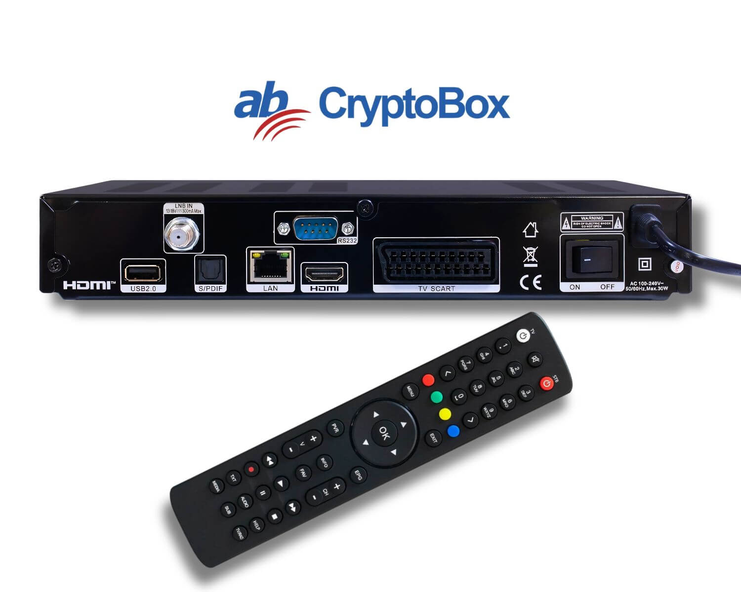AB CryptoBox 740HD – Obraz, zvuk a připojení k televizoru