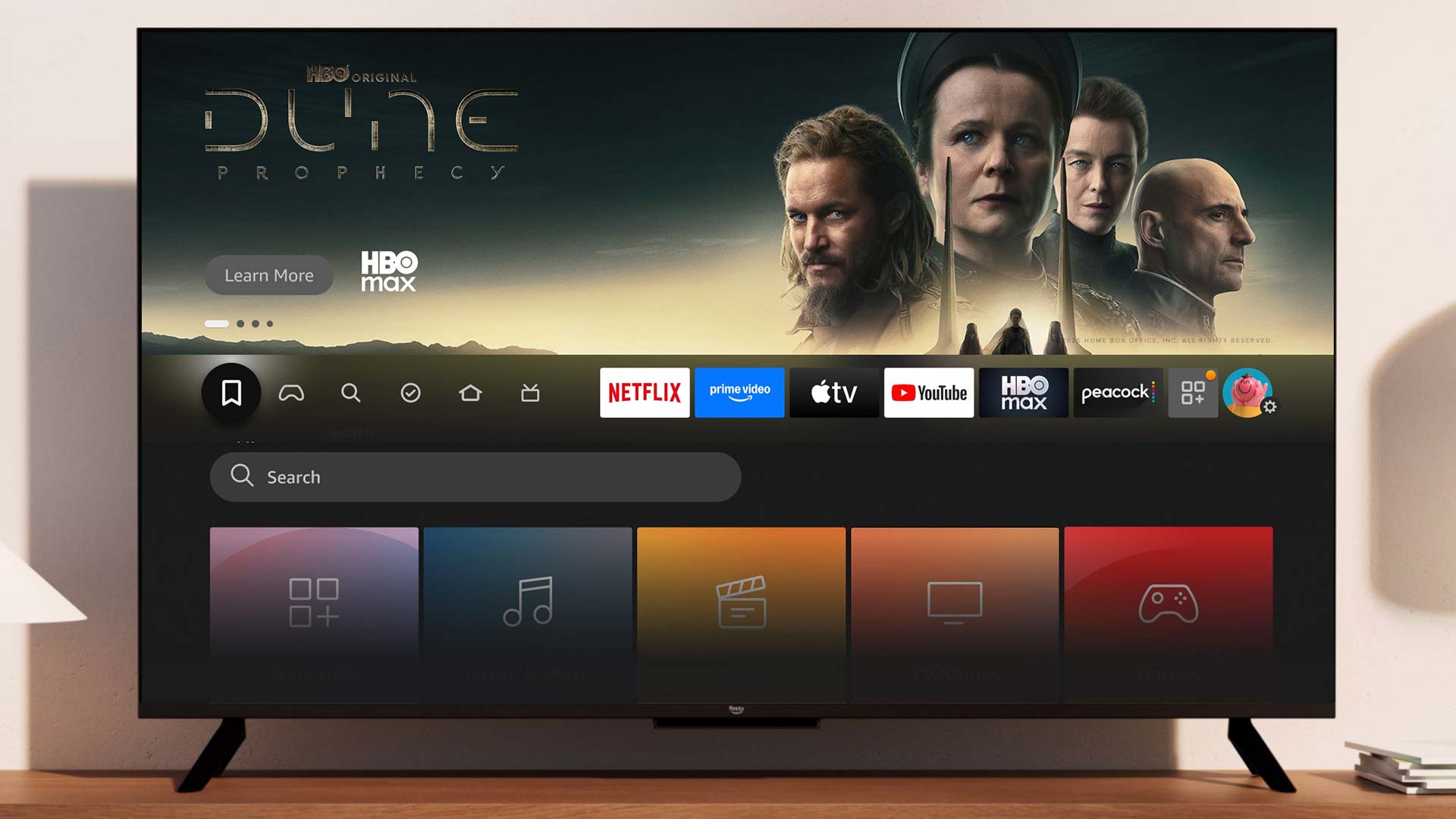 Amazon Fire TV Stick 4K Select 2025, 8 GB, Wi Fi 5, Alexa – Systém Vega OS a svižné ovládanie