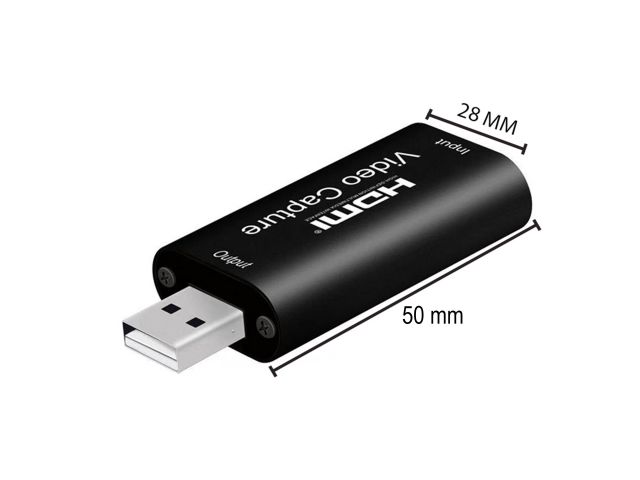 HDMI USB 2.0 video grabber, 4K vstup, Full HD 1080p 30 Hz – Hlavné vlastnosti