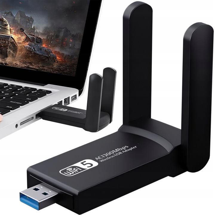 USB Wi-Fi adaptér E628 2,4-5 GHz, 1167Mb s, USB 3.0, 2 antény – Inštalácia a kompatibilita