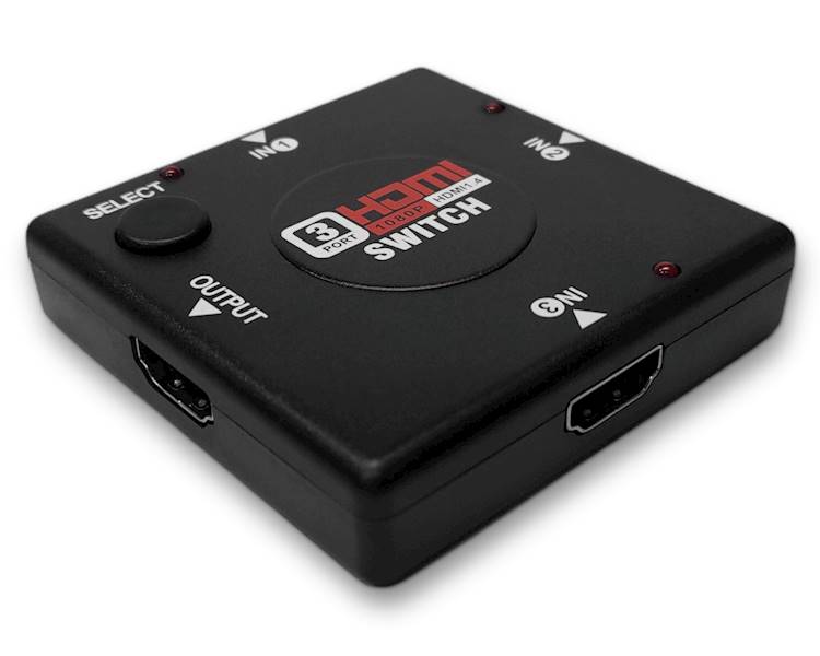 HDMI přepínač LXHD52, 3 vstupy, 1 výstup – Hlavní vlastnosti