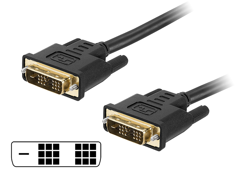 BLOW DVI-DVI kabel 1,5m, Full HD – Kompatibilita konektorů
