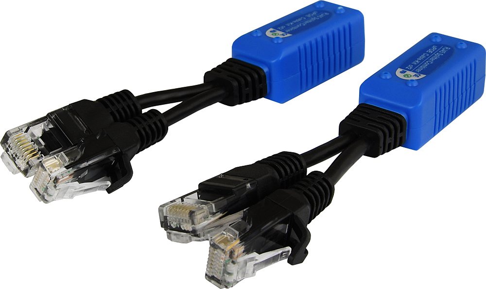 Etrix P-POE2 PoE splitter, 2 zariadenia cez 1 UTP kábel, 10/100 Mb/s – detail produktu