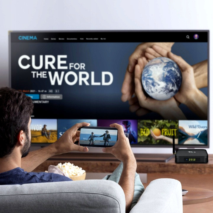 Smart TV Box TX6 Android 9 4/32 GB - časť popisu