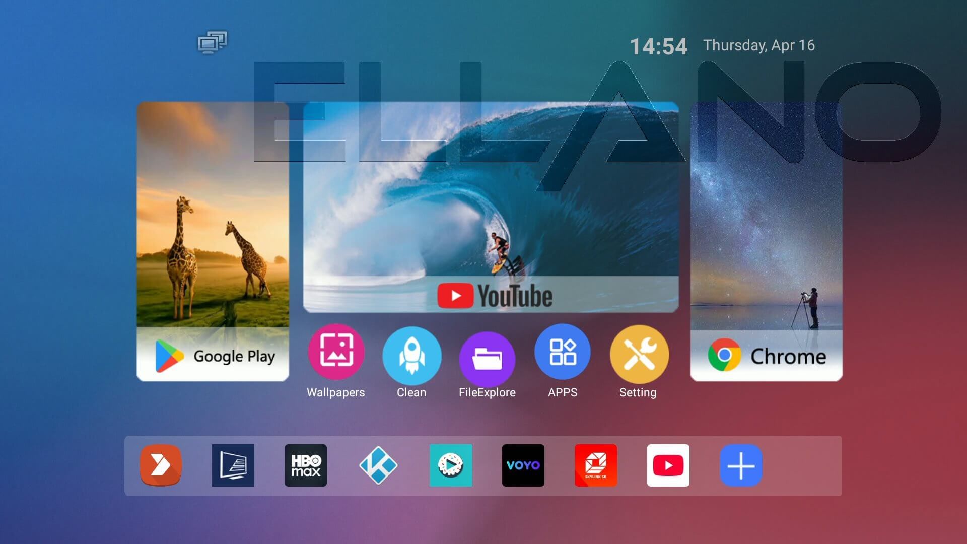 T95MAX Android TV Box, Android 12, 2 GB RAM, 16 GB, 4K HDR, Dual WiFi - časť popisu