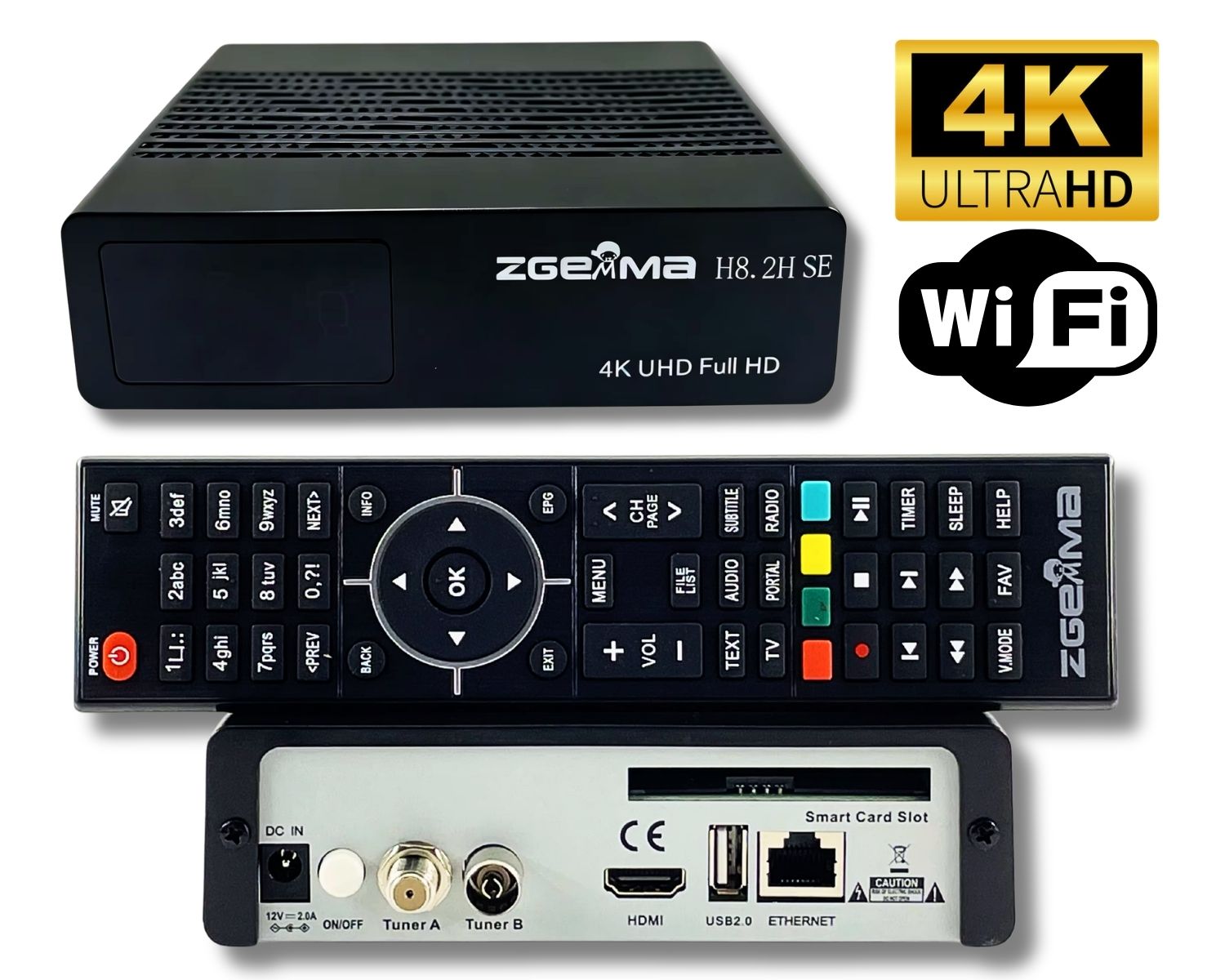 Zgemma H8.2H SE 4K UHD Enigma2 DVB-S2X/T2/C Wi-Fi – Pre koho je produkt ideálny