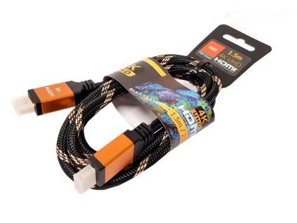 HDMI kabel 0,5m - v2.0 Opticum RED 4K UHD