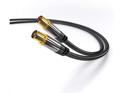 HQ anténny DVB-T2/C kábel PremiumCord 1,5m