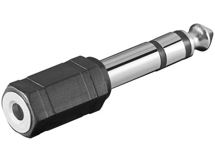 Redukcia 3,5 mm jack na 6,35 mm jack