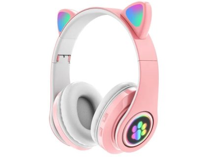 BLOW Bluetooth slúchadlá CAT 32-821 ružové