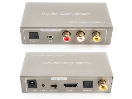 extraktor hdmi audio spdif r l jack 3 5 mm arc sph ae04 8743