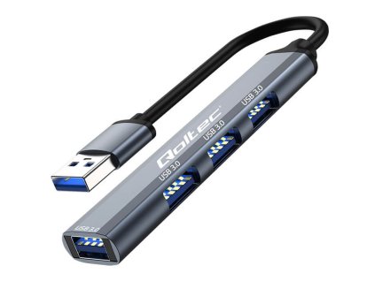 usb hub qoltec usb 3 0 4x usb 961