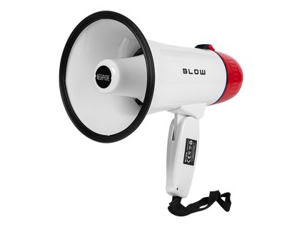 BLOW MP 515 megafon 20W 108 dB s nahráváním a sirénou